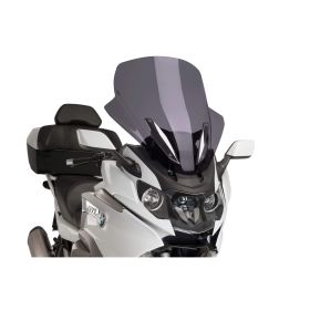 Pare-brise touring PUIG fumé noir 695x680mm pour BMW