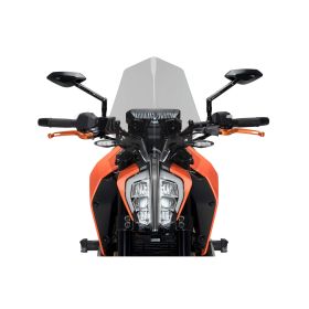 Carénage sportif nu fumé clair PUIG homologué ABE pour KTM