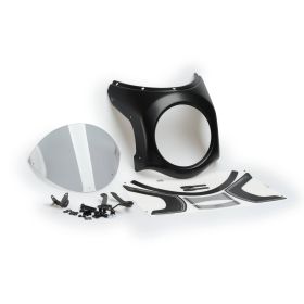 PUIG Halbschalen-Windschild Schwarz