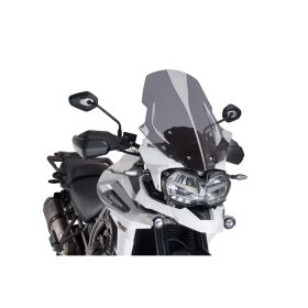 PUIG dunkel getöntes Touring-Windshield 620x495mm für Triumph