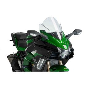 Cupolino PUIG z-racing trasparente omologato ABE per Kawasaki