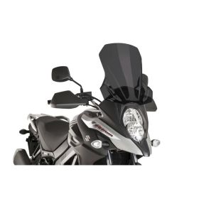 Pare-brise fumé foncé PUIG touring 440x445mm pour Suzuki