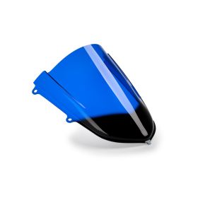 Pare-brise PUIG Z-Racing bleu 360x285mm approuvé ABE pour Yamaha