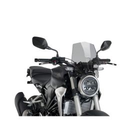 PUIG smoked clear naked sport fairing ABE approved for Honda
