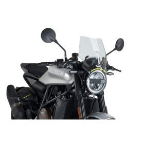 PUIG Transparent Naked Sport Fairing for Husqvarna Vitpilen