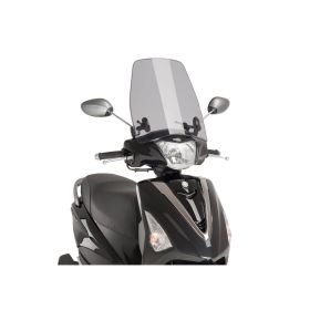 Cupolino PUIG urban fumè chiaro per Yamaha d'elight
