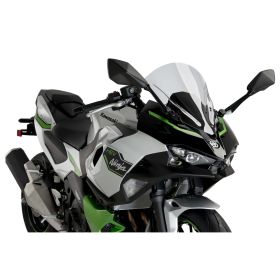 PUIG Z-Racing Clear ABE Approved Windscreen for Kawasaki