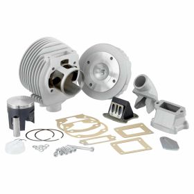 QUATTRINI M1XL Zylinder 11 172 cc Aluminium 6 Ports 62mm Kopf und 30mm Ansaugkrümmer