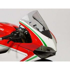 RACINGBIKE racing hp light smoke windshield for Ducati