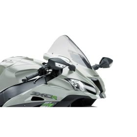 RACINGBIKE Racing HP Clear Smoke Windshield for Kawasaki