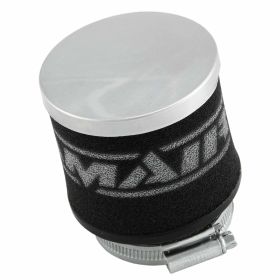 Filtro aria RAMAIR MC per DELLORTO PHBL/PHBH 55-70 mm 40 mm nero coperchio alluminio