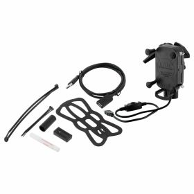 Supporto RAMMOUNTS Tough-Charge caricatore wireless QI con cavo USB