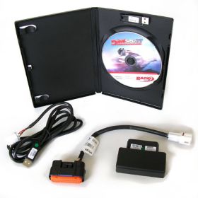 Rapidbike control unit software with connection cables