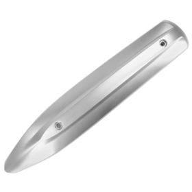 PROTEZIONE MARMITTA 310MM CROMO SATINATO