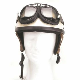 REDBIKE NAVIGATOR schwarze Pilotenbrille mit klarem Glas
