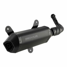 REMUS Racing NIGHT Black Edition Euro 5 approved stainless steel silencer
