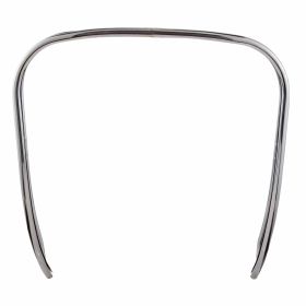 Bordure en double chrome pour motos et scooters élégants et durables