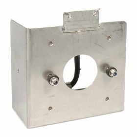 Supporto batteria in acciaio inox dimensioni 122x65x127 mm