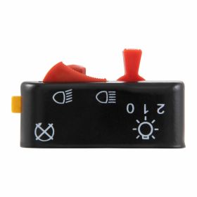 Devioluci REPRO TEILE con clacson rotondo nero e pulsanti rossi B
