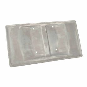 Support de plaque d'immatriculation 71091 240x135 mm moderne et avec support de montage