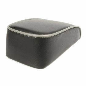 REPRO TEILE Kissen Schwarz 205x130 mm eleganter Stauraum mit grauem Rand