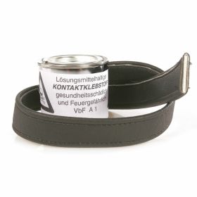 REPRO TEILE Abdeckung Denfeld Sitz mit Riemen