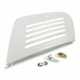Couvercle latéral en plastique noir compact
