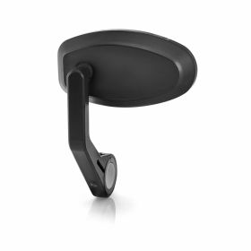 RIZOMA REVERSE RETRO Mirror 105x56 mm CNC Aluminum Black Approved