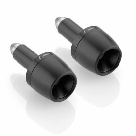 RIZOMA 32 mm Lenkergewichte aus anodisiertem CNC-Aluminium in Schwarz