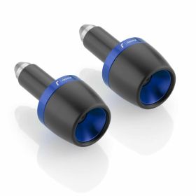 RIZOMA 32 mm konische Lenkergewichte aus anodisiertem blauen CNC-Aluminium
