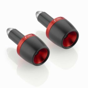 RIZOMA 32 mm konische Lenkergewichte aus anodisiertem rotem CNC-Aluminium
