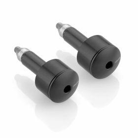 RIZOMA Lenkergewichte 28,5 mm aus anodisiertem CNC-Aluminium in Schwarz