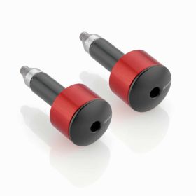 RIZOMA handlebar weights 28.5 mm CNC aluminum anodized red