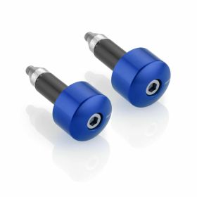 RIZOMA Lenkergewichte 28,5 mm CNC-Aluminium eloxiert blau