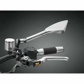 RIZOMA Tomok Right CNC Aluminum Mirror Silver Adapter Required