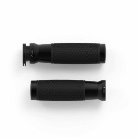 Manopole RIZOMA Urlo RS 22/24 mm alluminio nero lunghezza 120 mm senza apertura