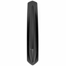 Crête de garde-boue RIZOMA en aluminium CNC noir élégant et durable