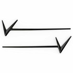 RIZOMA schwarzes CNC-Aluminium-Schild zur Anpassung und einzigartigen Stil
