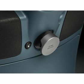 RIZOMA Bag Hook in anodized silver CNC aluminum stylish and durable