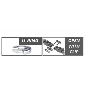 MOTORCYCLE TRANSMISSION KIT RK 420MRU STS