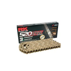 Catena RK XW-Ring ZXW aperta 108 maglie 520 oro chiusura rivetto