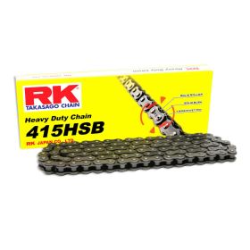 RK HSB open chain 120 links gray with clip closure
