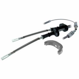 Klassisches Handbremskabel aus verzinktem Stahl mit grauem Sleeve