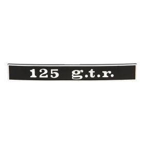 ''RMS 93572000 TARGHETTA ''125 G.T.R.'''