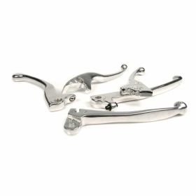 Levier de frein droit léger et ergonomique en aluminium pour motos