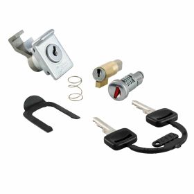 Kit RMS Serratura Bloccasterzo con 3 Cilindri e 2 Chiavi