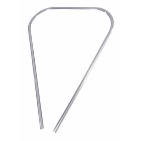 18552000 BORDO SCUDO ARGENTO PLASTICA PX