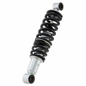 Ammortizzatore RMS Posteriore 305 mm Argento con Molla Nera Occhiello/Occhiello