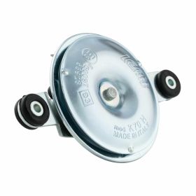 Clacson RMS Classic 12V DC Grigio 72mm fissaggio a 2 fori 100mm