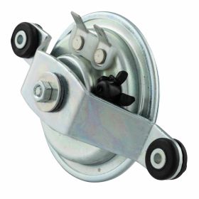 Clacson RMS Classic 12V DC Grigio 72mm fissaggio a 2 fori 100mm